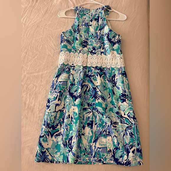 Lilly Pulitzer Ashlyn Shift in Elephant Appeal Size 2 NWT - Picture 3 of 4